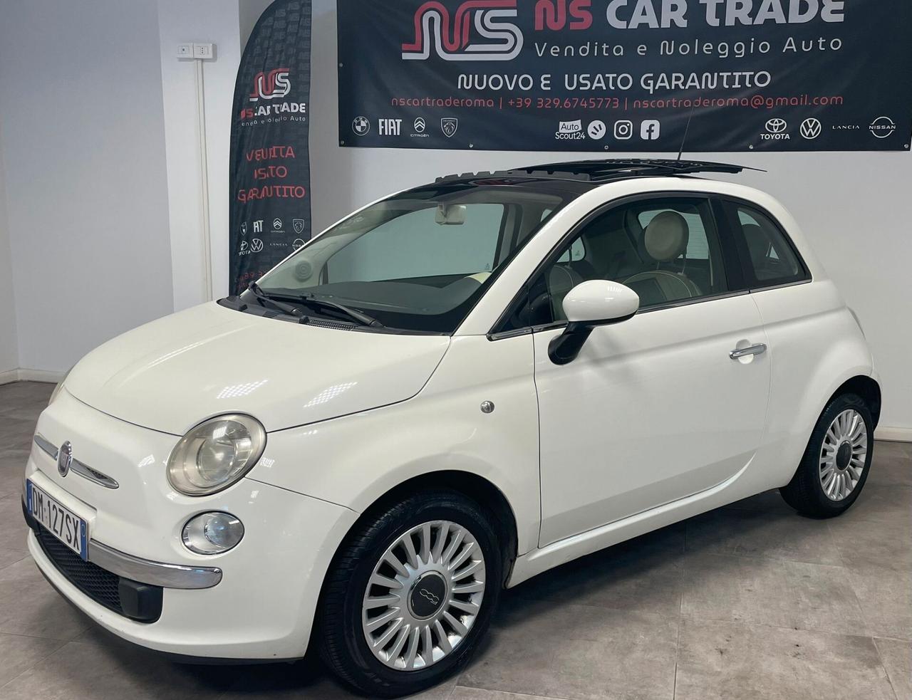 FIAT 500 1.2 LOUNGE-OK NEOPATENTATI-TETTO APRIBILE