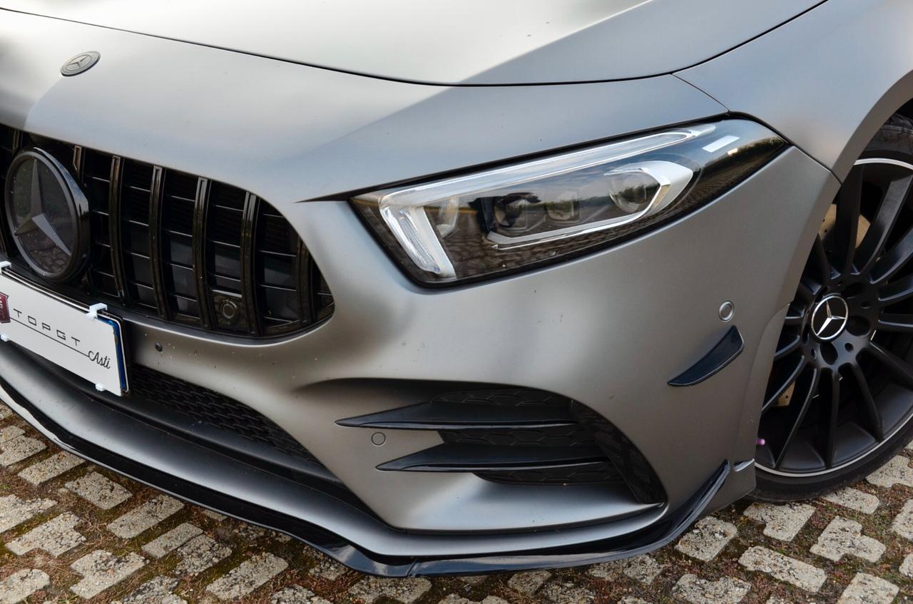 MERCEDES-BENZ A 35 AMG RACE EDITION 4MATIC 306cv AUTO, ECCELLENTI CONDIZIONI, UFF ITALIANA, EURO 6D, TETTO, NIGHT PACK, HI-FI BURMESTER, SCARICO, SOSPENSIONI ADATTIVE, MULTIBEAM, 19", PERMUTE
