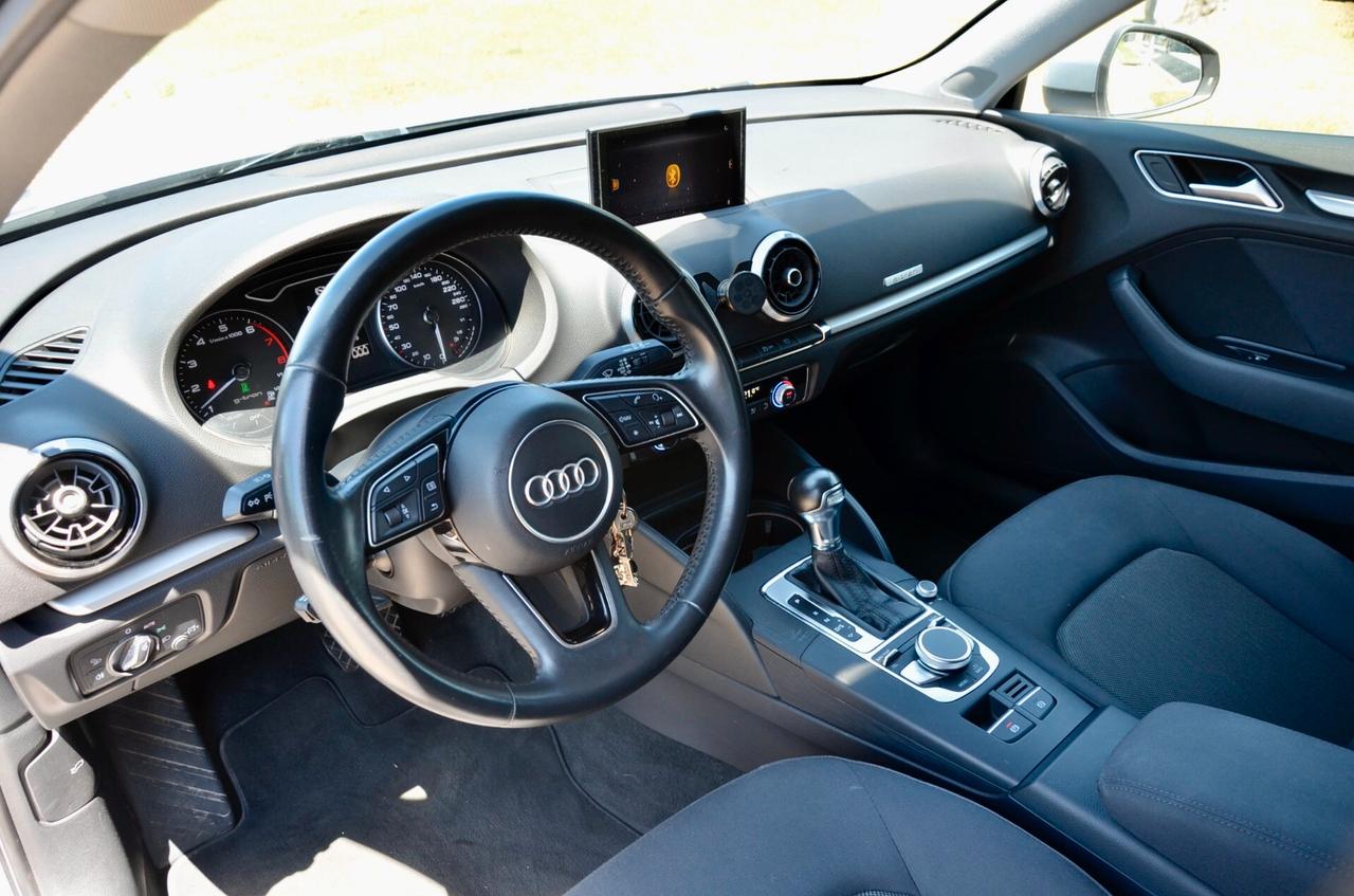 AUDI A3 SPORTBACK S-LINE 30 1.5 G-TRON 131cv S-TRONIC, UFF ITALIANA, EURO 6D, NAVI, FARI LED, PERMUTE