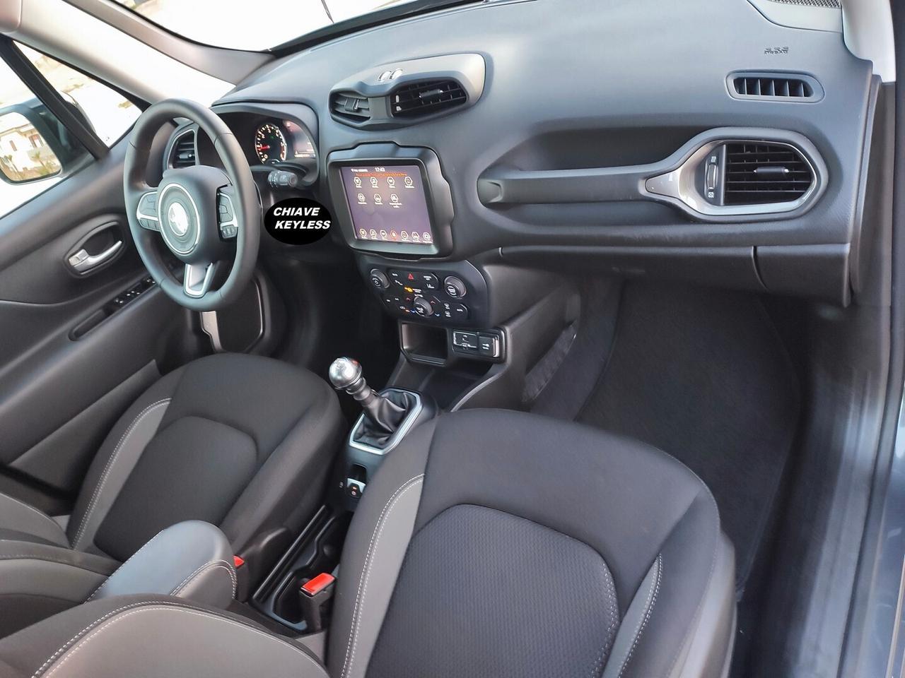 Jeep Renegade LIMITED 1.6 MJET 130 CV TELECAMERA SCHERMO GRANDE DA VETRINA