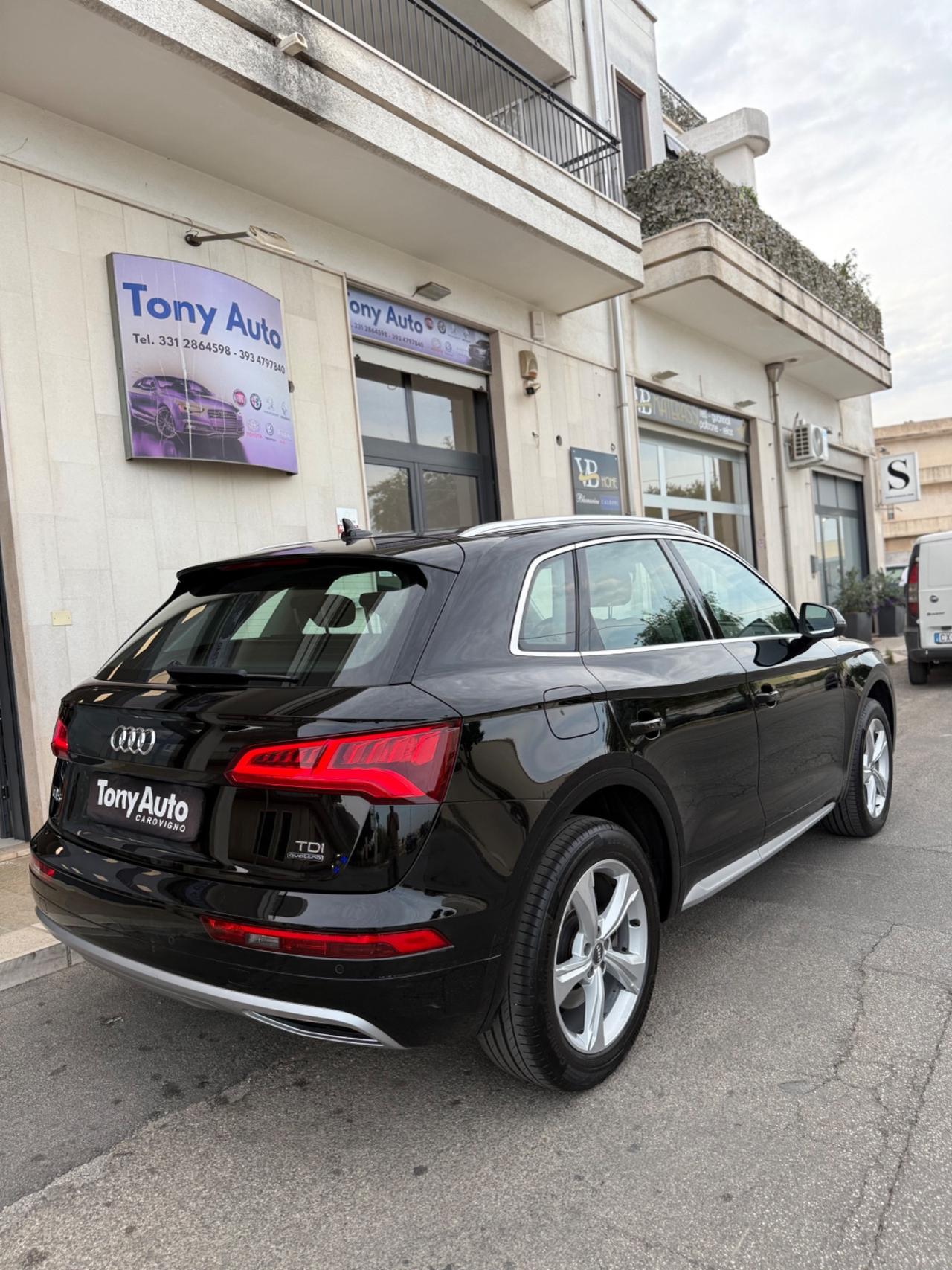 Audi Q5 40 tdi Sport quattro S-Tronic 190cv VIRTUAL COCKPIT,LUCI SOFFUSEINTERNE ,NAVIGATORE,FULL LED