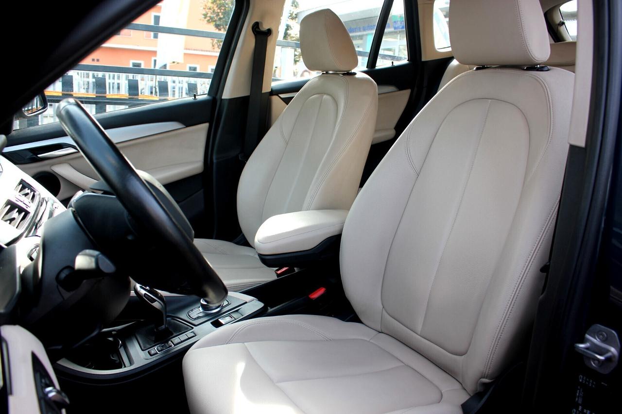 BMW X1 20d AUTOMATICO UNIPRO CRONO TAGLIANDI FULL LED TEC