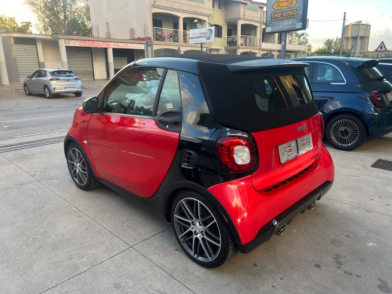 Smart ForTwo 90 0.9 Turbo twinamic cabrio Passion * ALL BRABUS*