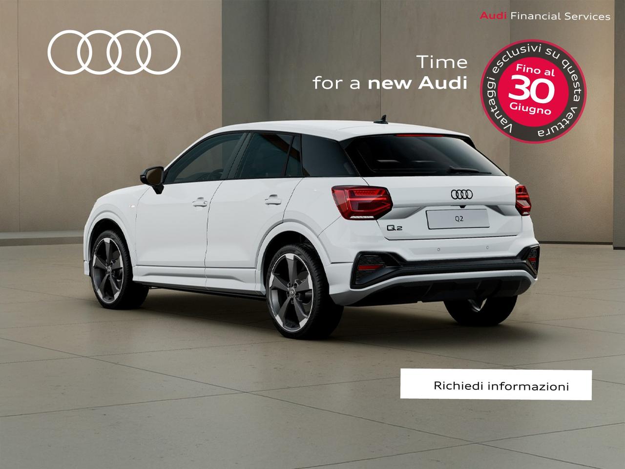 Audi Q2 35 1.5 tfsi identity black s-tronic