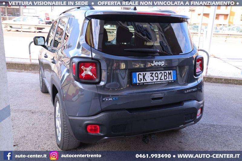 Jeep Renegade 1.3 T4 Phev 4xe AT6 Limited 4x4 *GANCIO TRAINO
