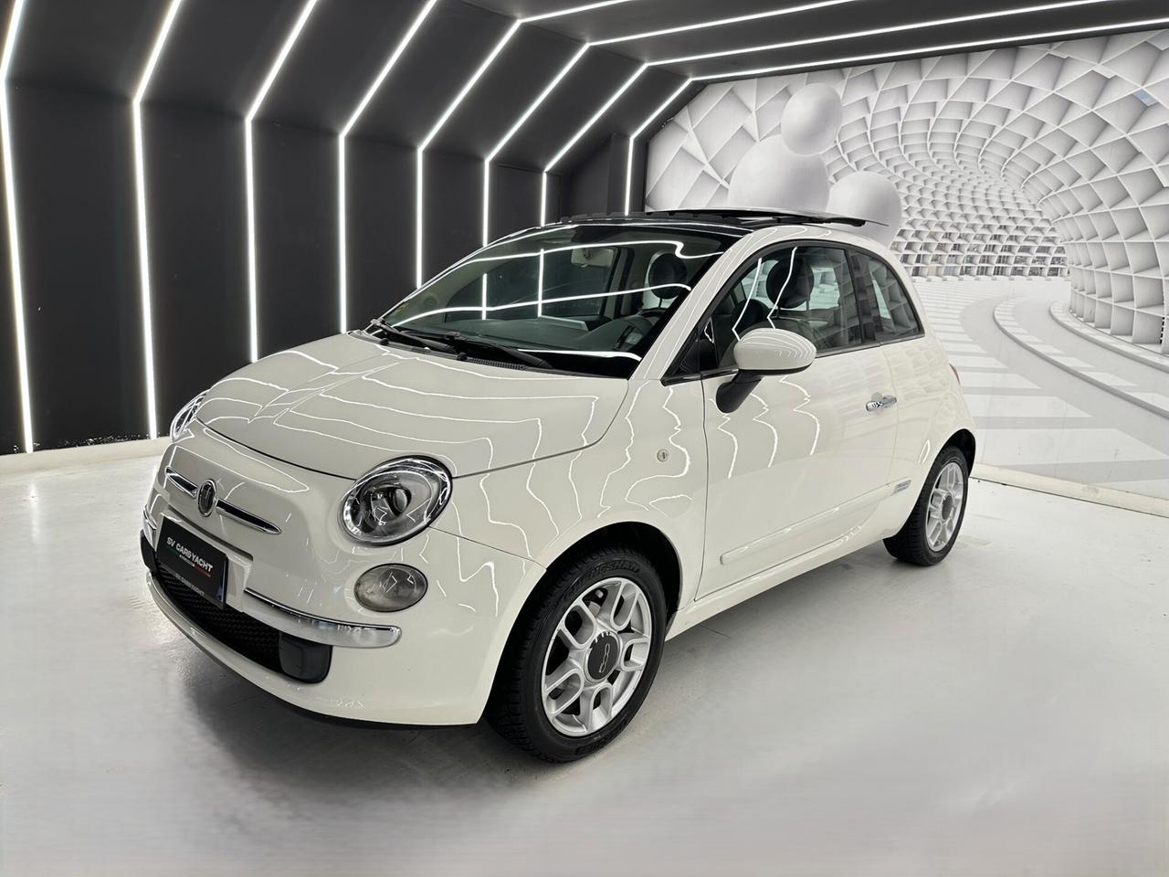 Fiat 500 1.2 69cv-TETTO APRIBILE-KM CERTIFICA-PERMUTE