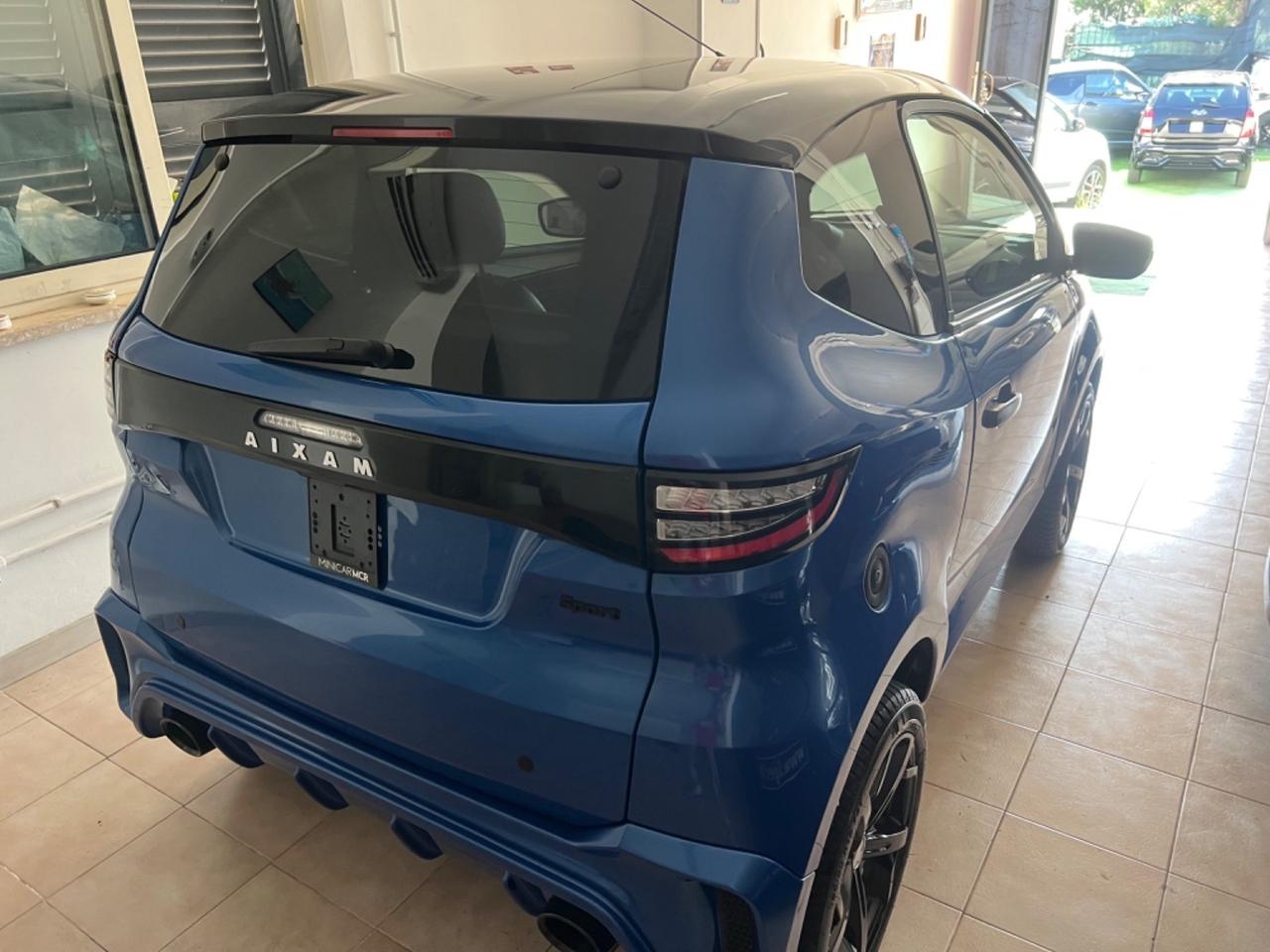 Aixam ambition sport blu 2023 16000 km