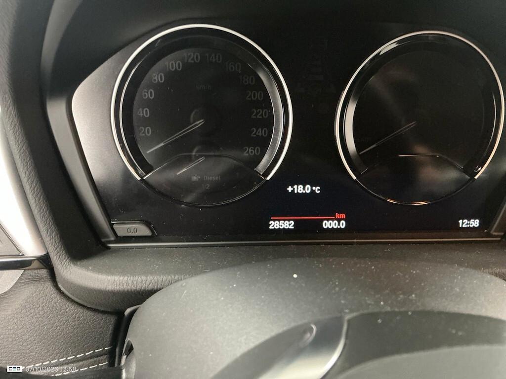 BMW X2 16D 115CV 6M. S-DRIVE BUSINESS ADVANTAGE ( FARI LED - CRUISE - NAVI - CARPLAY - PARK ASSISTANT - CERCHI 17 )