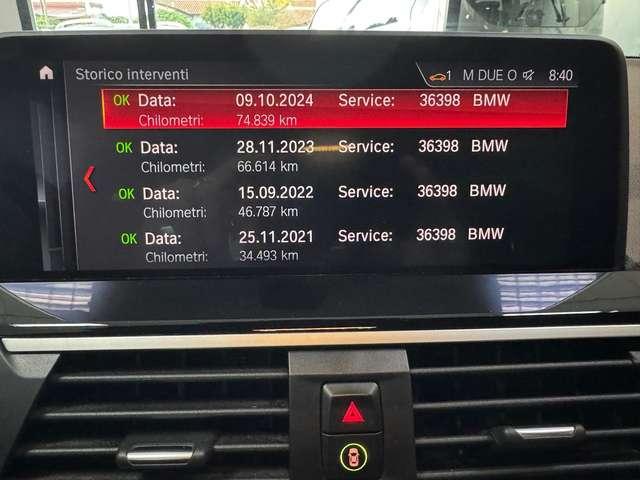 BMW X3 X3 xdrive20d xLine 190cv auto TAGLIANDI BMW FULL