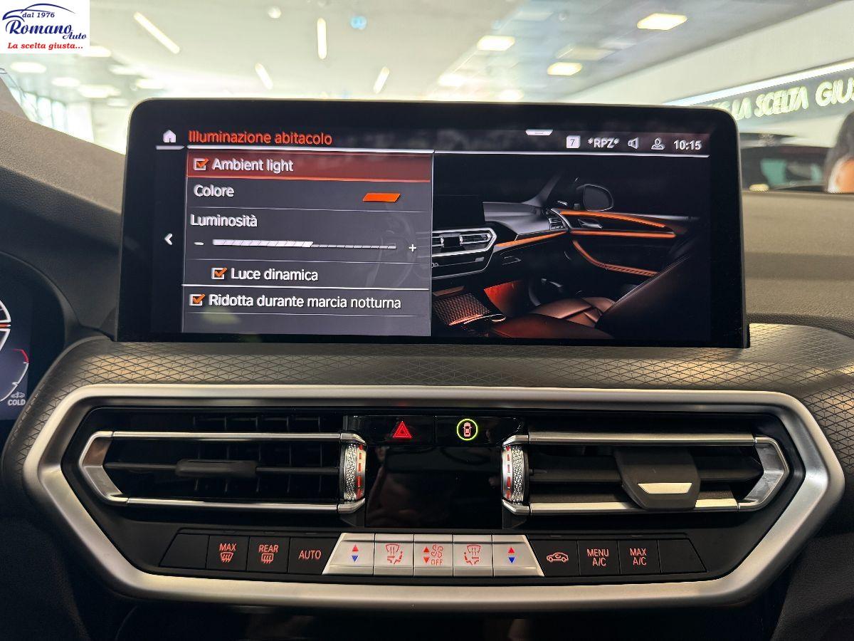 NEW BMW X4 20D 190CV MHEV AUT. XDRIVE M-SPORT#TETTO APRIBILE!