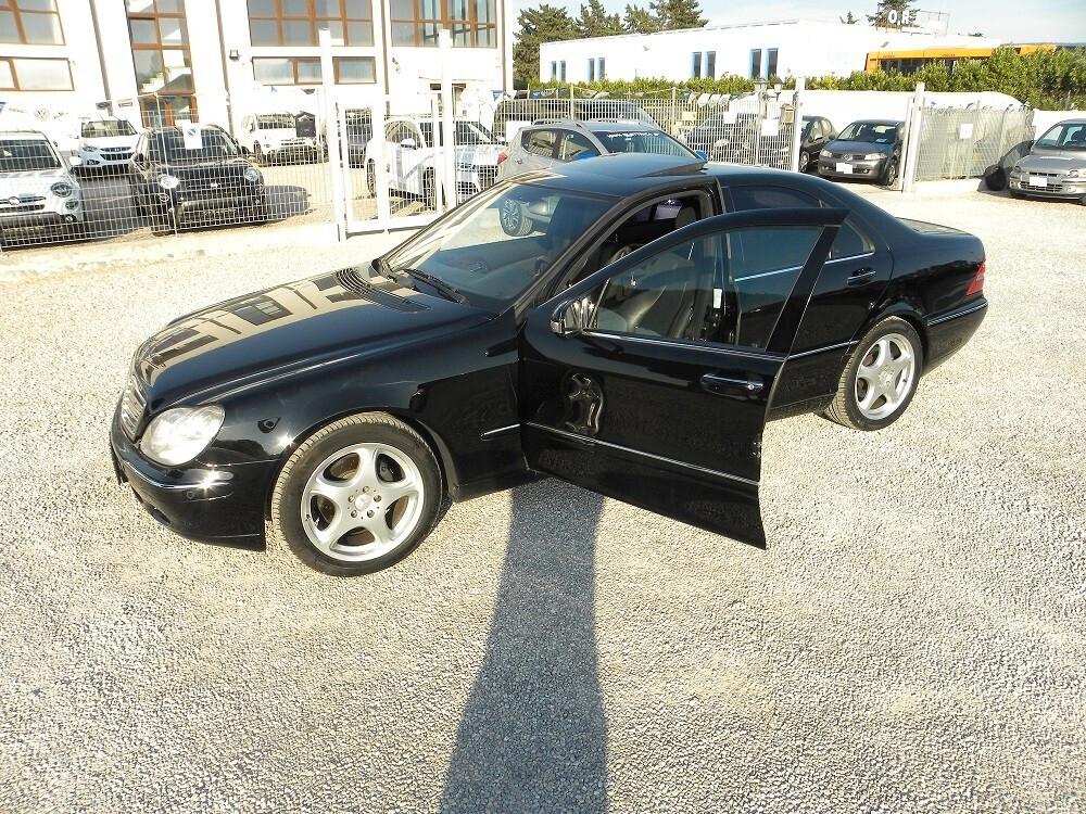 Mercedes-benz S 320 AMG TETTO PELLE MEMORY UNIPRO CRUISE XENON CLIMA BOSE TV SOSPENSIONI ADATTIVE