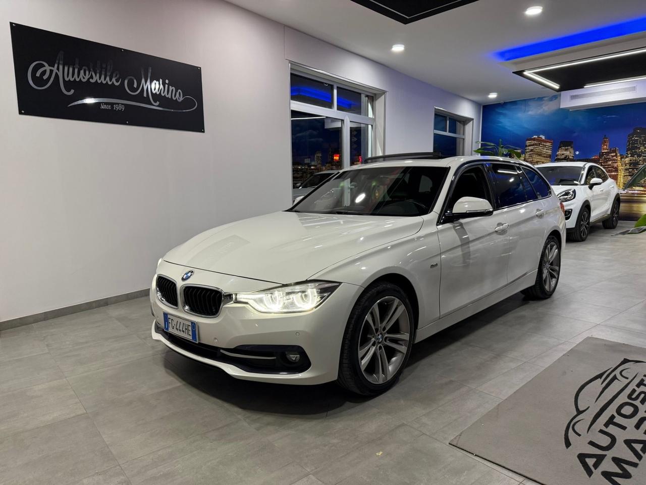 Bmw 318 318d Touring Sport Tetto Apribile-2017