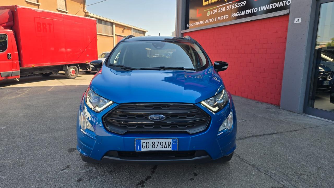FORD ECOSPORT 1.0 ECOBOOST ST-LINE 125CV - FULL LED, PELLE, NEOPATENTATI