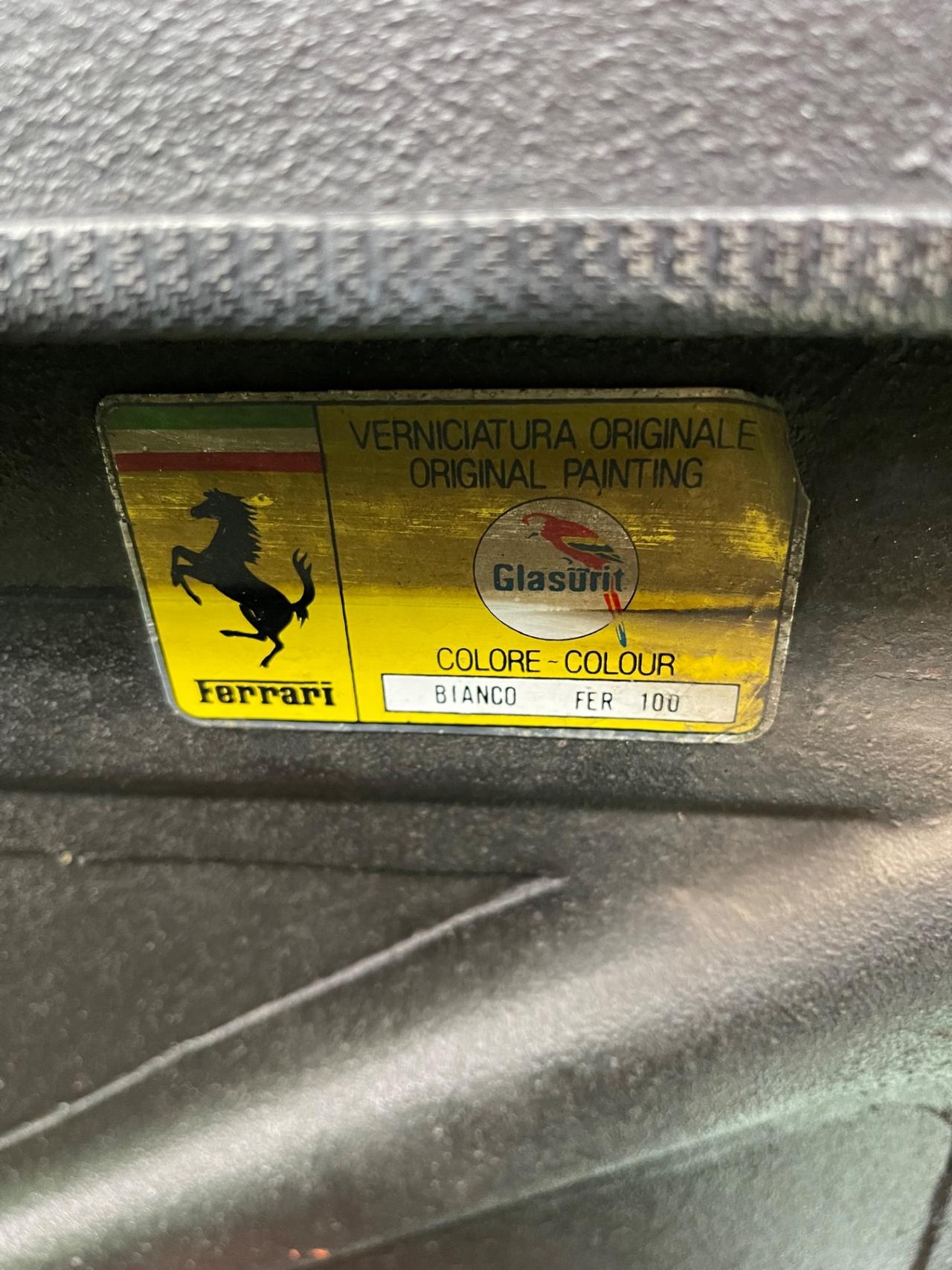 Ferrari 208 Turbo GTS Rarissima PERMUTE RATE