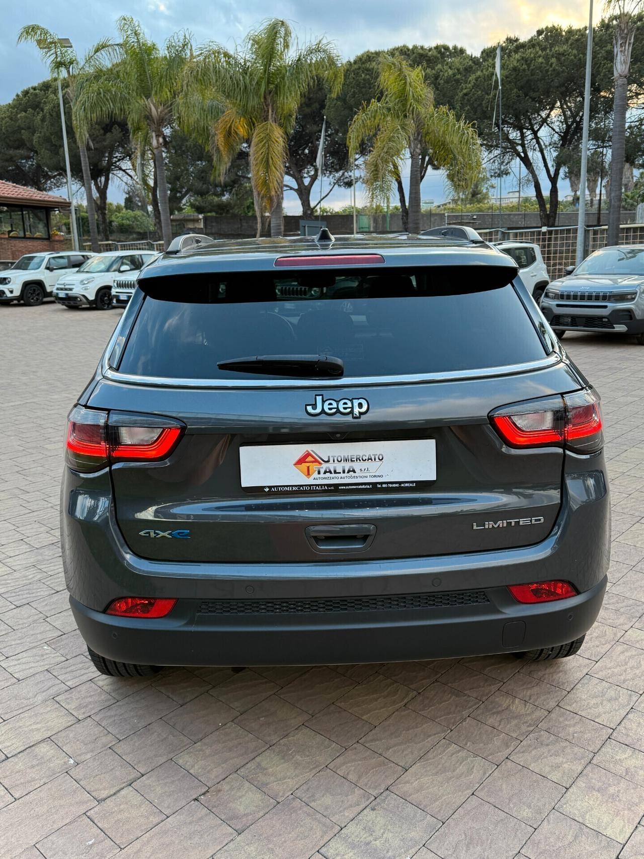 Jeep Compass 1.3 Turbo T4 190 CV PHEV AT6 4xe Limited