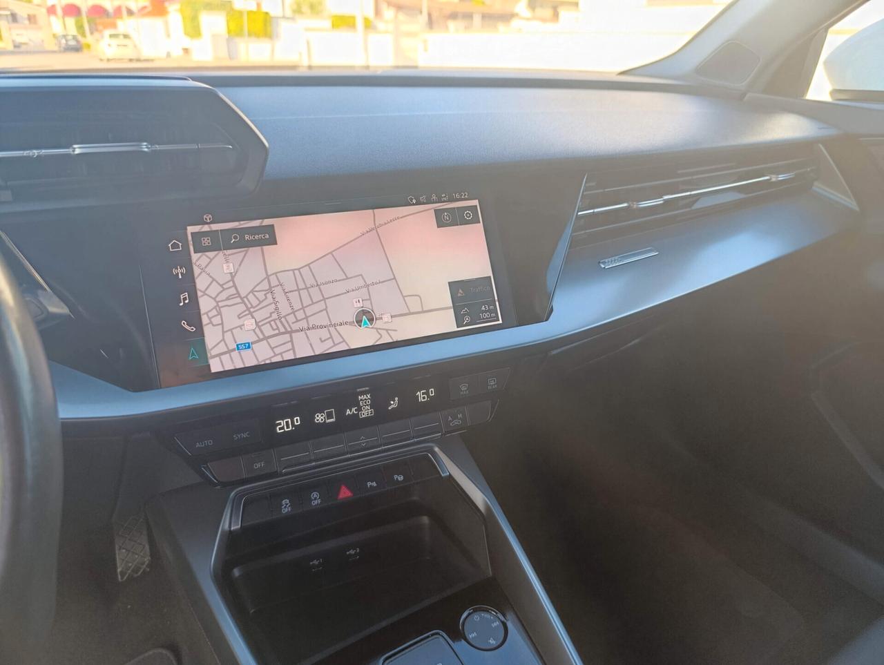 AUDI A3 35 2.0 TDI 150cv 11/2020 COCKPIT/LED/SENSORI ANT/POST