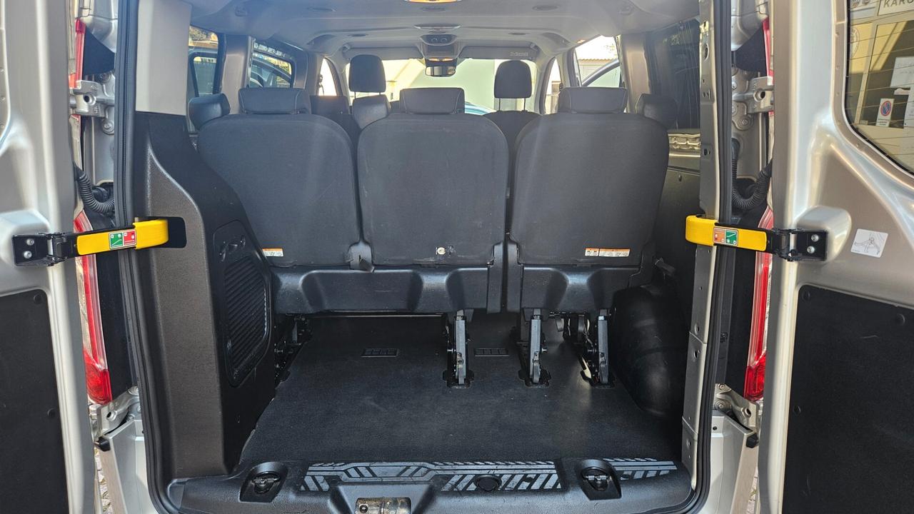 Ford Transit Custom 320 2.0 TDCI 130 CV 8 POSTI - DOPPIO CLIMA-GANCIO