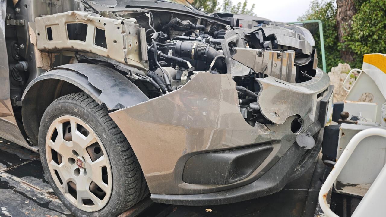 Fiat Doblò 1.6 M-Jet 7 posti incidentato solo parte superiore