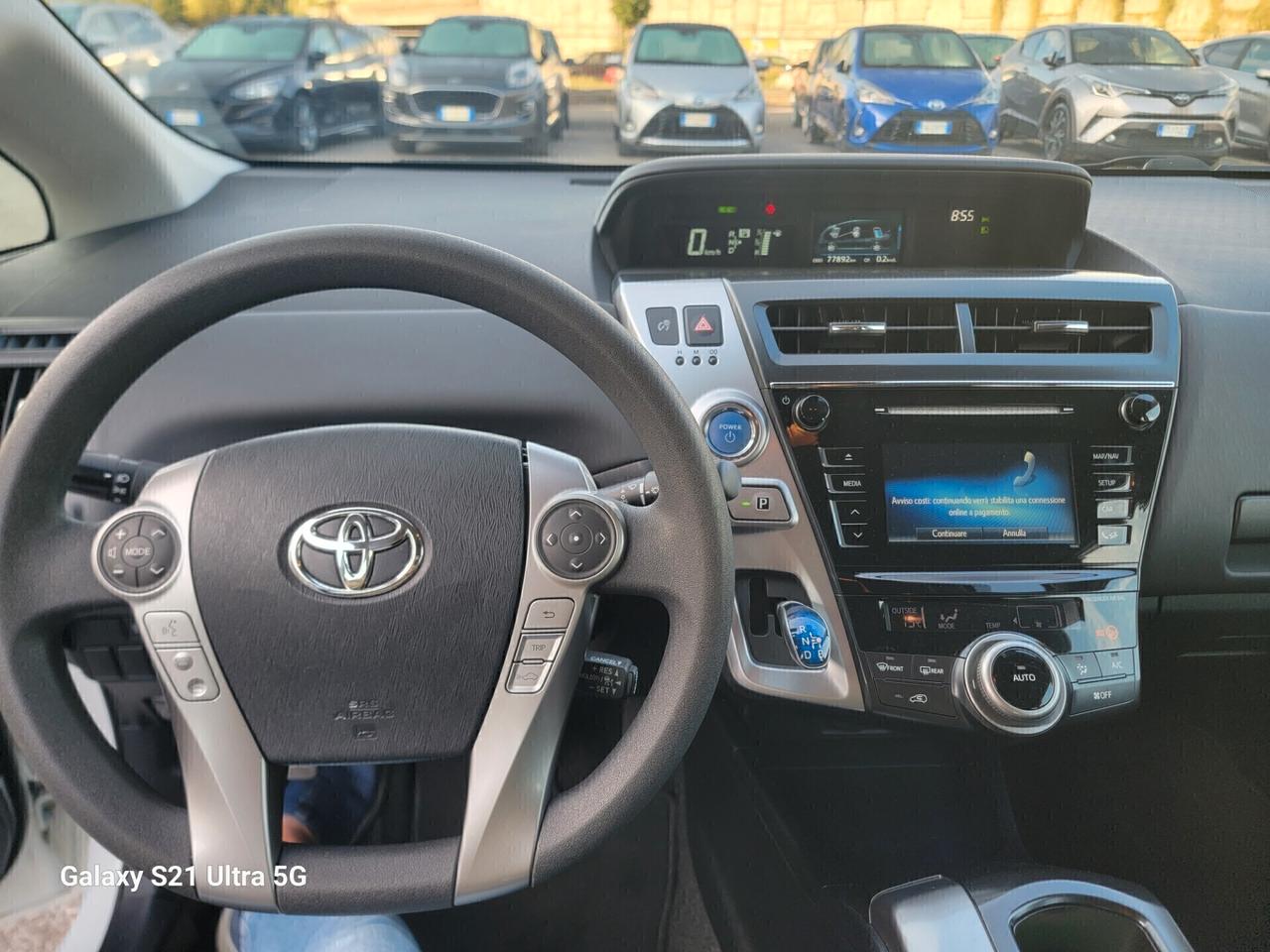 Toyota Prius+ 1.8 Lounge 7 posti HYBRID SOLO 75 MILA KM !