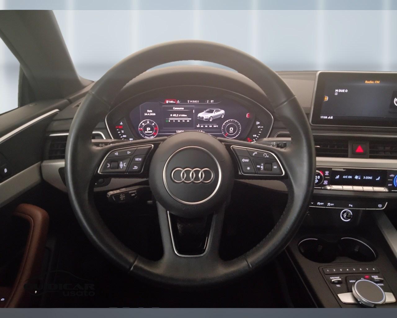 AUDI A5 II 2017 Cabriolet - A5 Cabrio 40 2.0 tdi Business Sport 190cv s-tronic