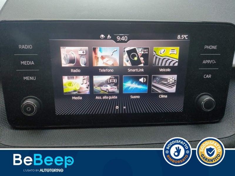 Skoda Fabia 1.0 TSI EVO STYLE 95CV