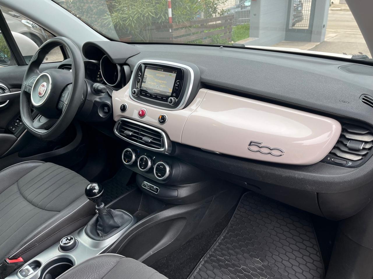 Fiat 500X 1.6 mjt Lounge 120cv XENON/NAVI/PELLE/18; PERFETTA