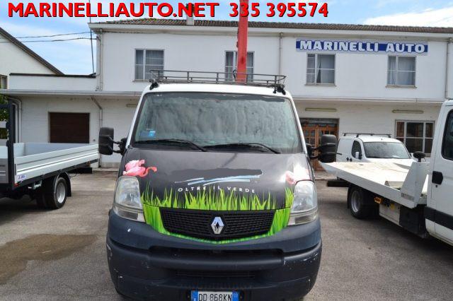 RENAULT Mascott 160.35 7 P. 3.0 CASSONE FISSO CON GRU FASSI F28