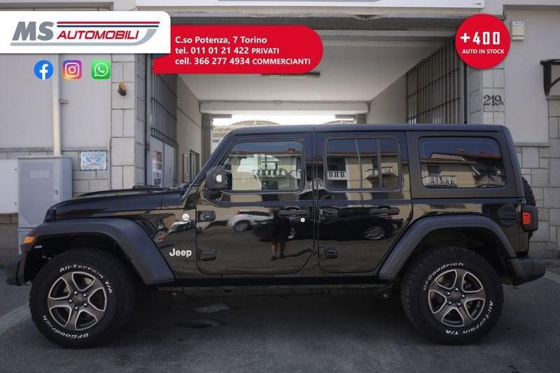Jeep Wrangler Jeep Wrangler 2.2 Multijet II Unlimited Auto 4WD Night Eagle Unicoproprietario