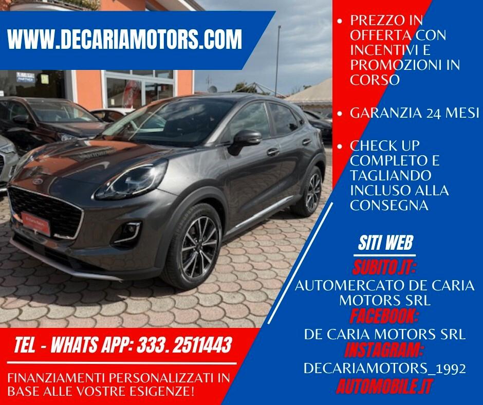 Ford Puma 1.0 EcoBoost Hybrid 125CV Autom. Titanium - 2021