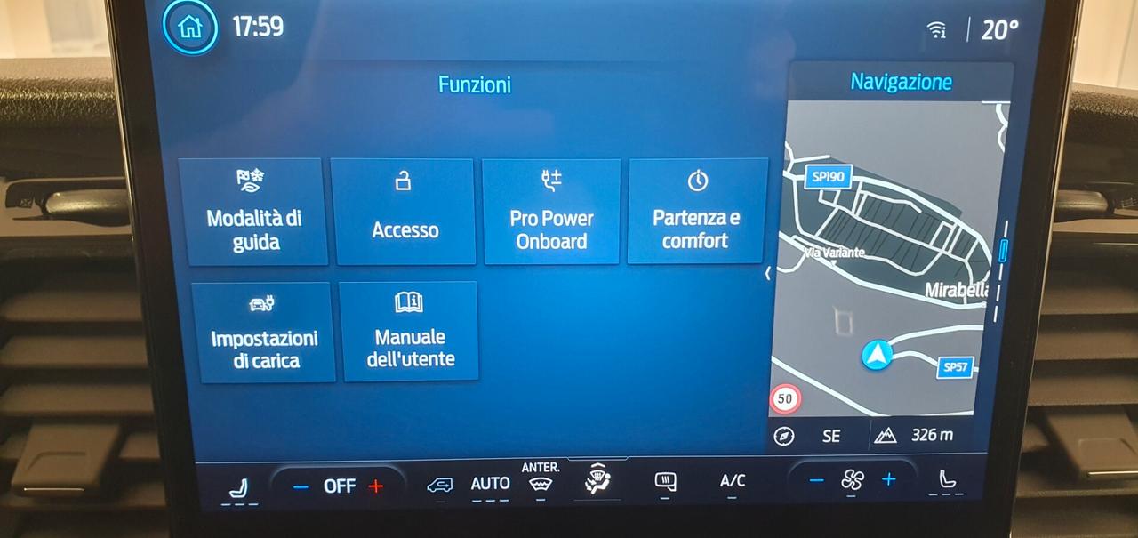 Ford Transit E-Transit Van 350 L2H2 Trend 269CV Batt. 68KWh Auton. 260Km