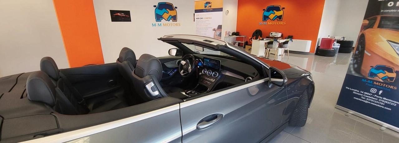 BELLISSIMA-IMPECCABILE-COME NUOVA-Mercedes-benz C 220 d Auto Cabrio Premium Plus.