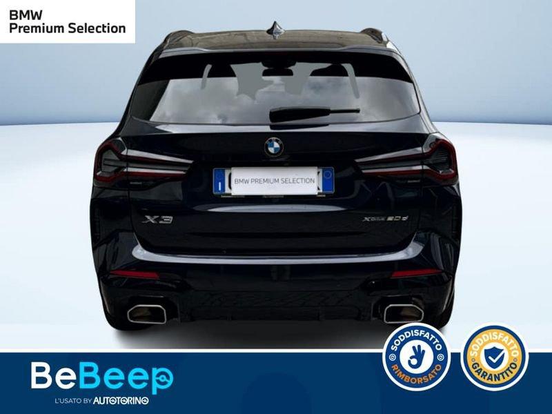 BMW X3 XDRIVE20D MHEV 48V MSPORT AUTO