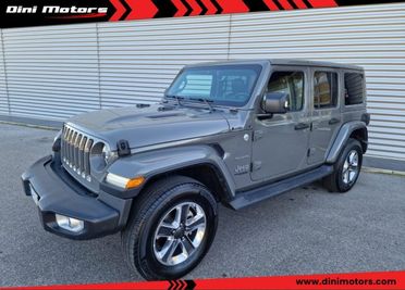 JEEP Wrangler Unlimited 2.2 Mjt II 4X4 4WD Sahara GANCIO TRAINO