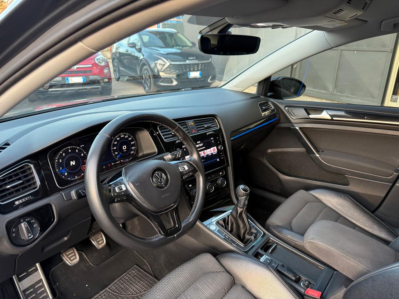 VW Golf 7.5 Rline 1.4 TGI 110cv metano