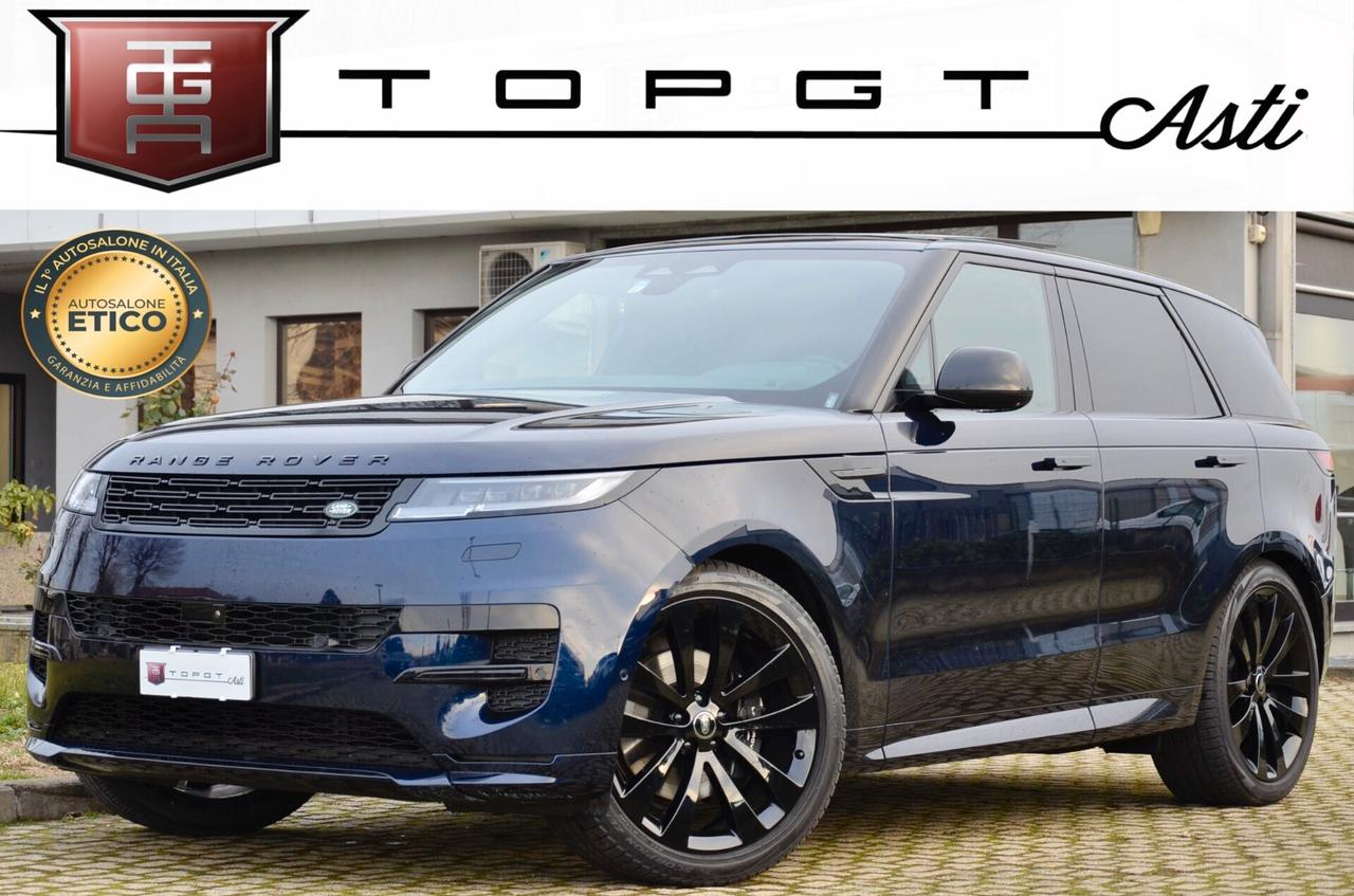 LAND ROVER RANGE ROVER SPORT 3.0d i6 MHEV DYNAMIC SE AWD 300cv AUTO, GARANZIA UFF LAND ROVER, UNICOPROPRIETARIO, UFF ITALIANA, SERVICE LAND ROVER, TETTO, HI-FI MERIDIAN, 23", PERMUTE