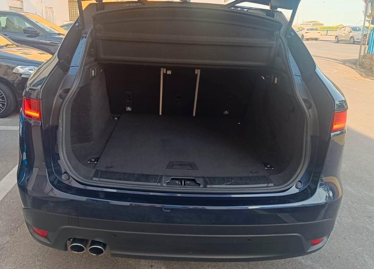 Jaguar F Pace 2.0d Prestige 2017, MOTORE NUOVO