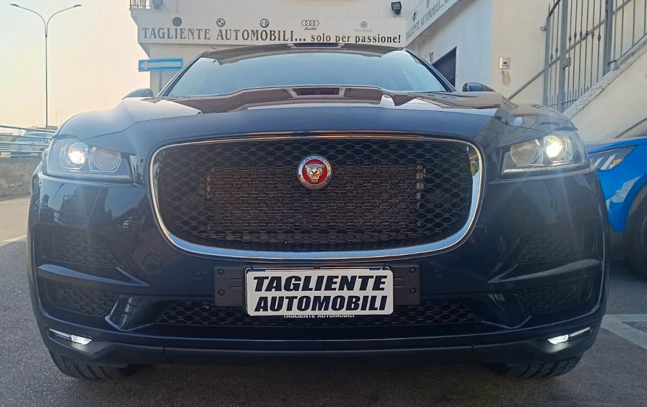 Jaguar F Pace 2.0d Prestige 2017, MOTORE NUOVO