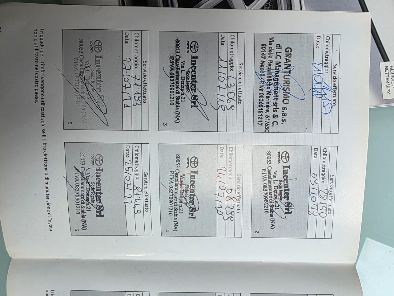 Toyota Yaris 1.5 Hybrid 73cv 1 PROPRIETARIO 2017