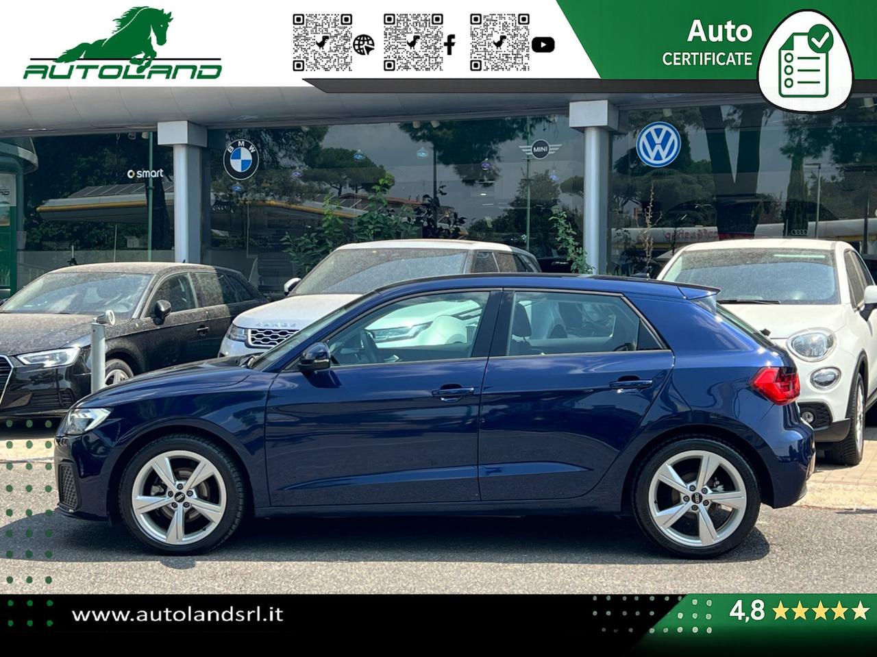 Audi A1 Sportback 30 1.0 tfsi Admired 110cv