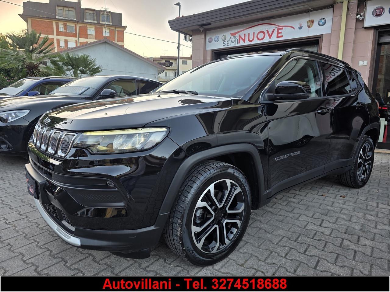 JEEP compass 1.6 mjt cv 131 limited anno 09/2022 km 60000