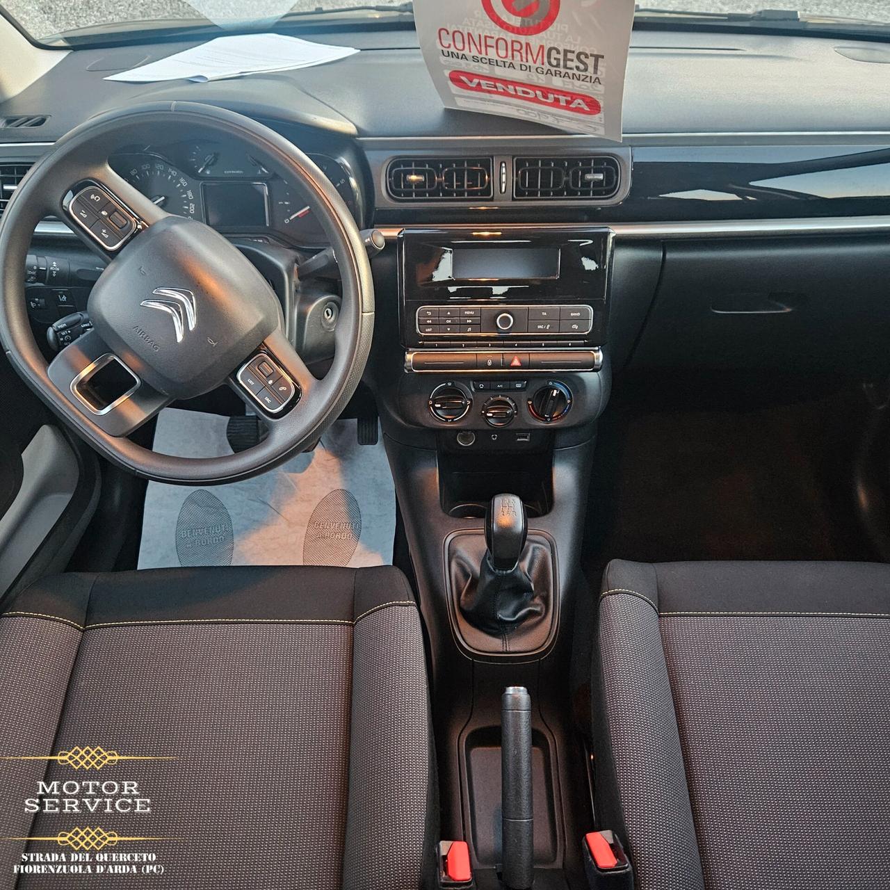 Citroen C3 1.2 benzina da 79€ al mese