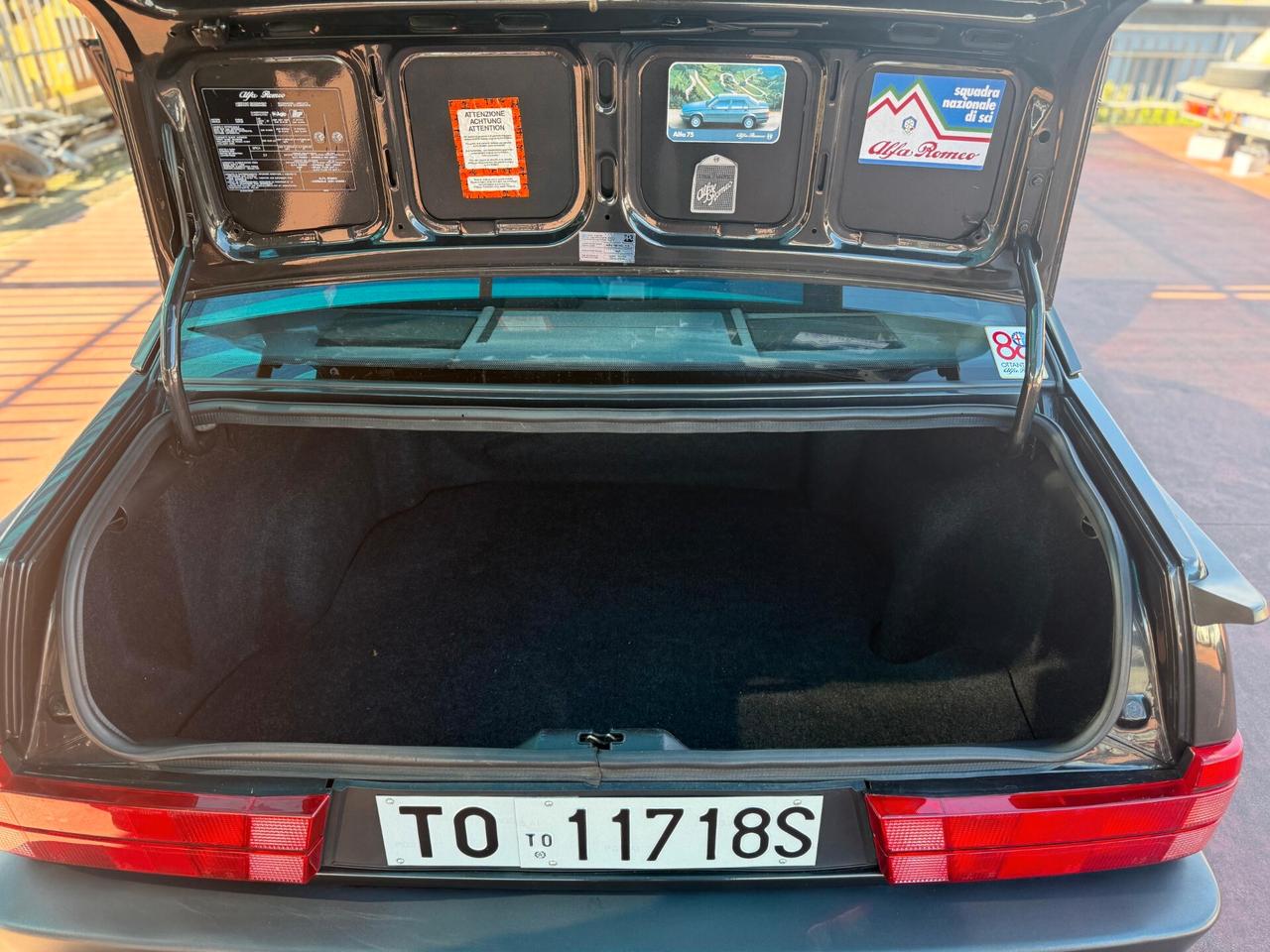 Alfa Romeo 75 2.0i Twin Spark A.S.N.