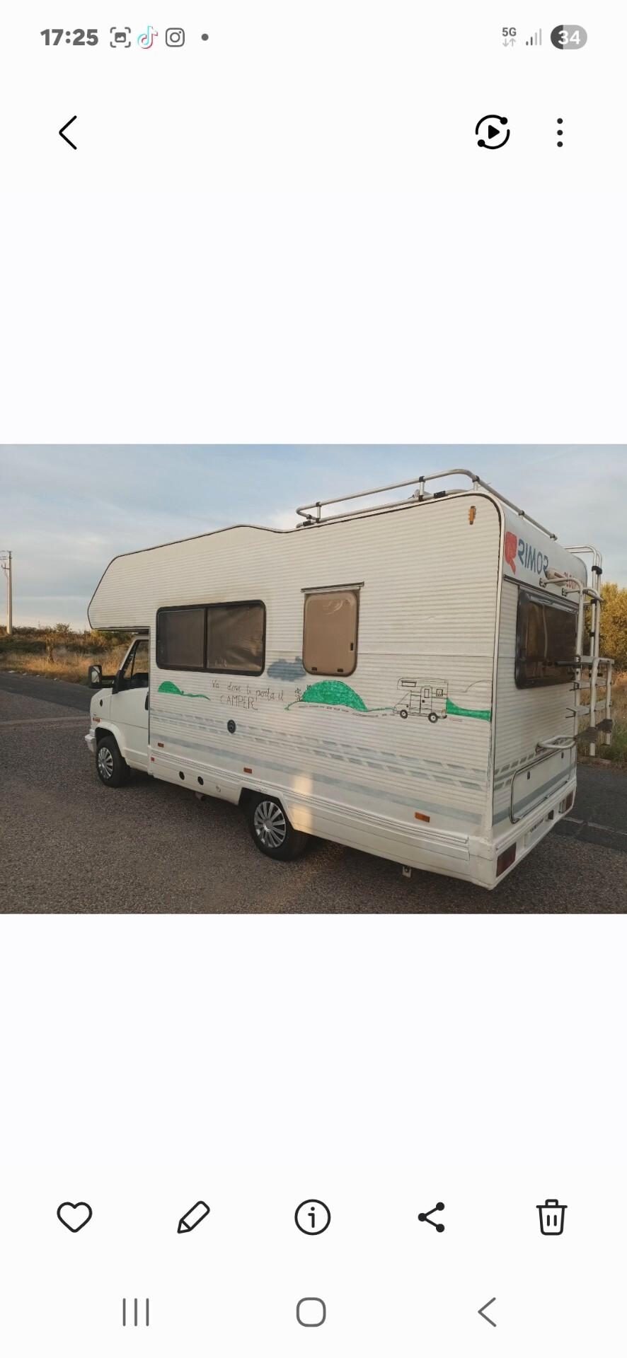 Rimor Fiat ducato Camper