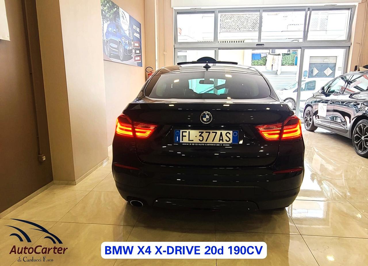 Bmw X4 x-drive-20d TETTO**COME NUOVA**