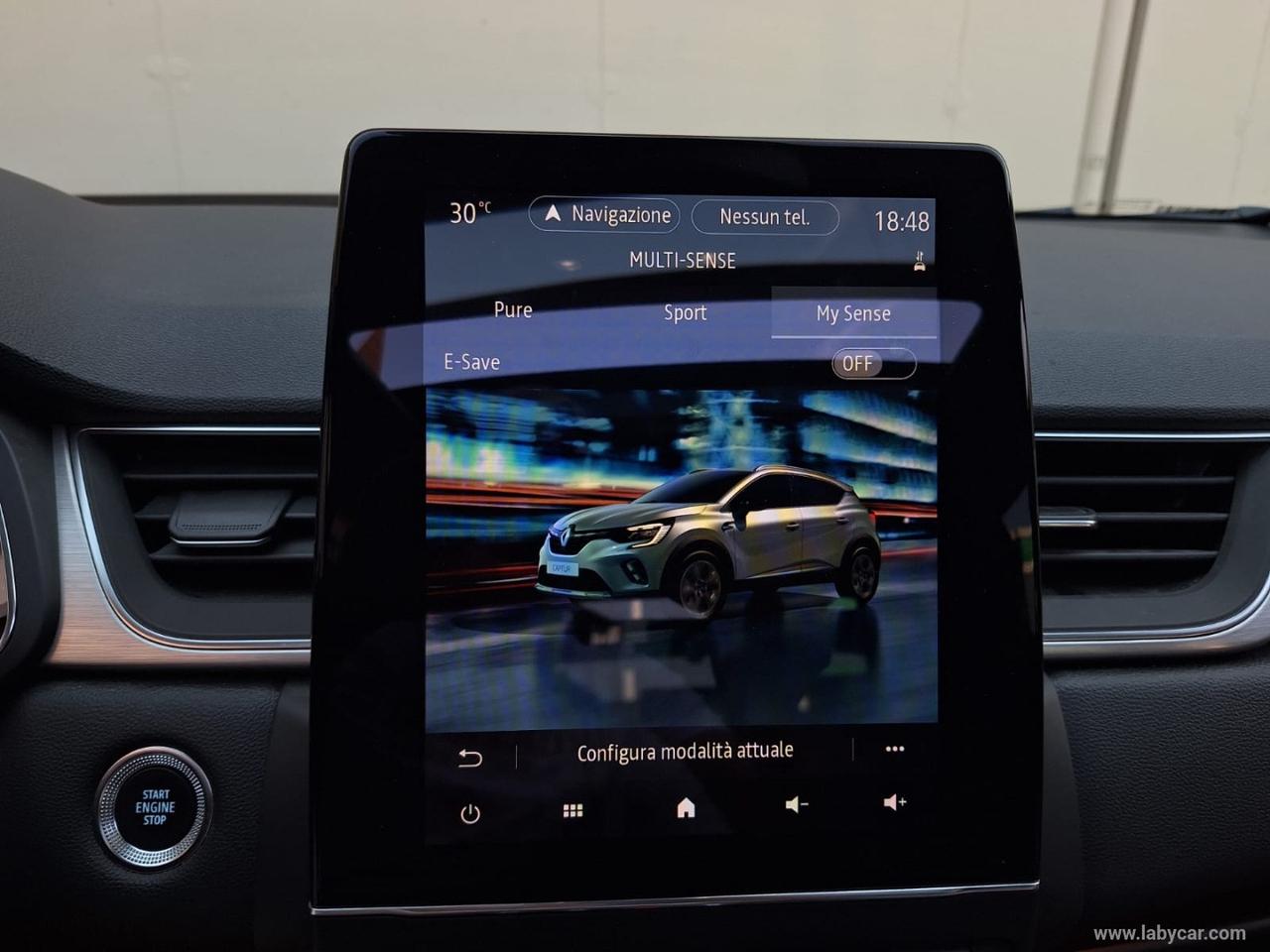 RENAULT Captur INTENSE Plug-in Hybrid E-Tech TETTO 160 CV