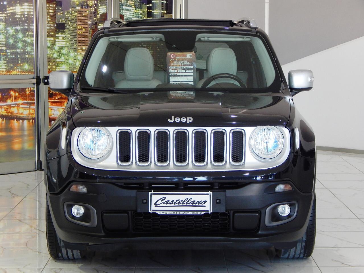 Jeep Renegade 1.6 mjt Limited 120cv TETTO-NAVI-PELLE-PARK