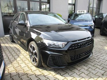 Audi A1 Sportback 30 1.0 tfsi Identity Black 116cv s-tronic