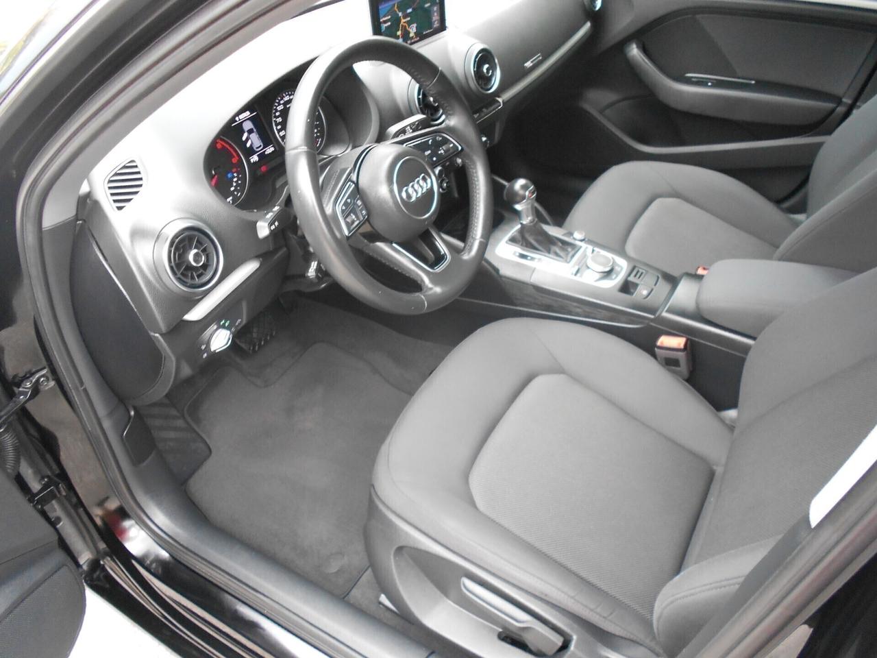 A3(my'19)S.B.1.6TDI(103.000km:NUOVA)E6B,NAVI,C.A.