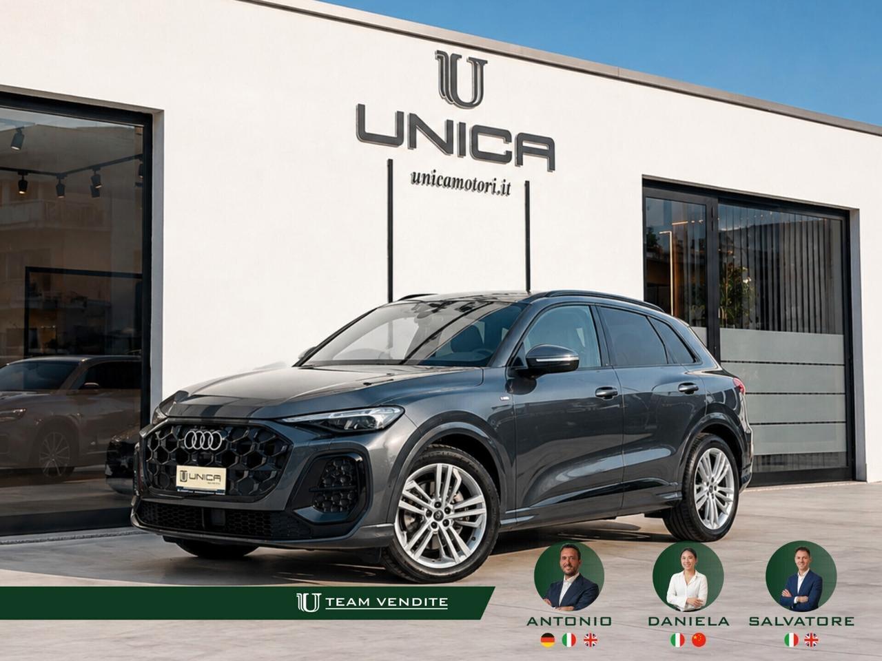 Audi Q5 SUV 2.0 TDI mhev S Line QUATTRO 204cv S-Tronic UNICO PROPRIETARIO IVA ESPOSTA PROMO FINANZIAMENTO