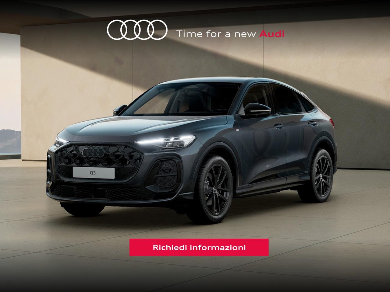 Audi Q5 sportback 2.0 tfsi mhev+ s line edition quattro 204cv s-tronic